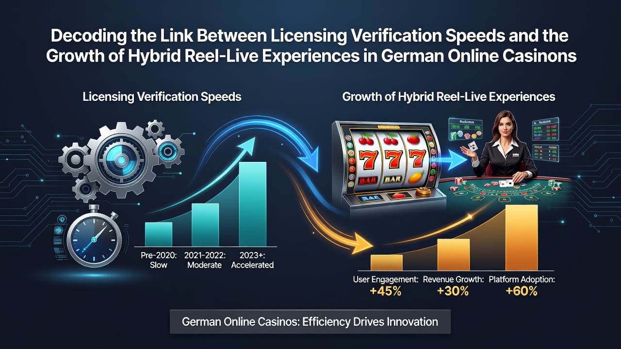 Illustration der Verifizierungsprozesse und hybriden Spielformate in deutschen Casinos