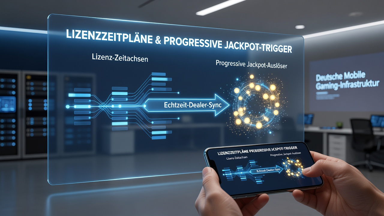 Darstellung der Synchronisation von Live-Dealern in deutschen mobilen Casino-Apps